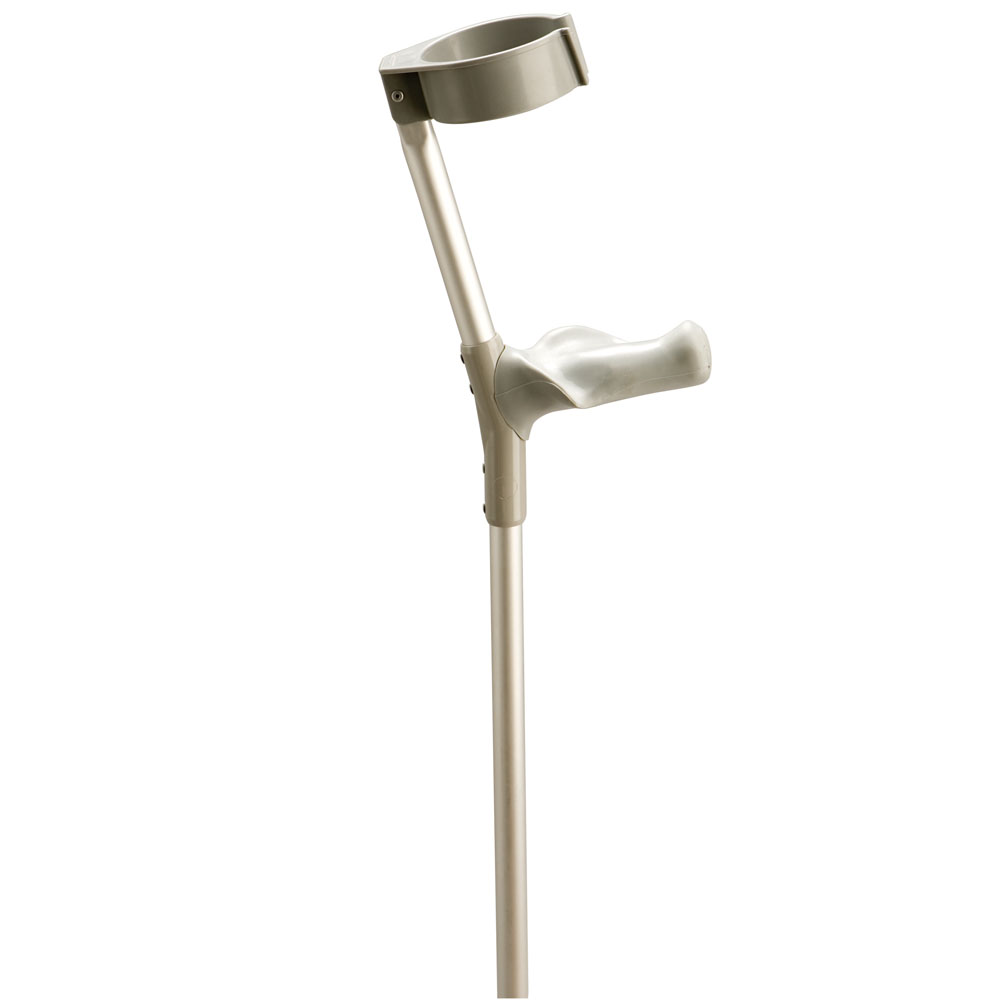 Coopers Elbow Crutches Permanent User 'Cumfy' Handle Carequip Pty