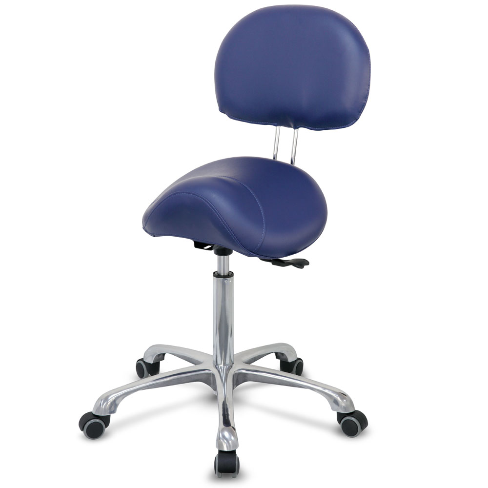 Guardian Saddle Stool with Backrest Carequip Pty Ltd Carequip Pty Ltd