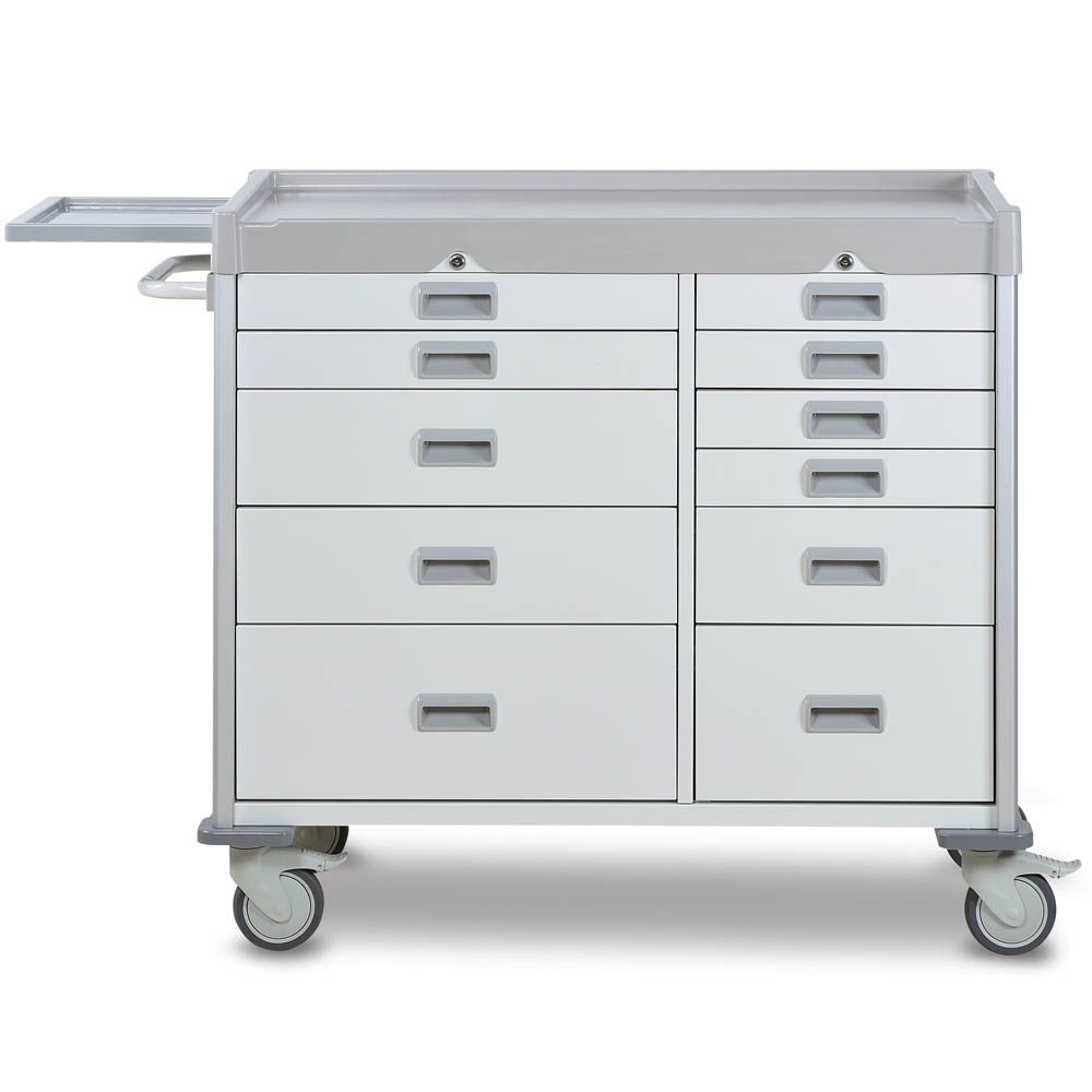 Viva Double Medical Cart Carequip Pty Ltd Carequip Pty Ltd